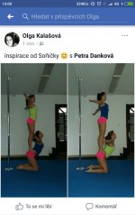 8. 12. 2017 Olga Kalašová - acro yoga