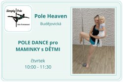 Pole dance for mums with kids