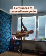 Čtyři nálezy do Crossed knee genie